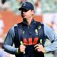 Steve Smith walks off the Adelaide Oval