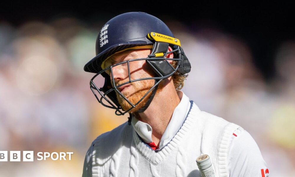 England's Josh Tongue celebrates taking the wicket of Marnus Labuschagne