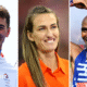 A split picture of Alex Yee, Jill Scott and Mo Farah