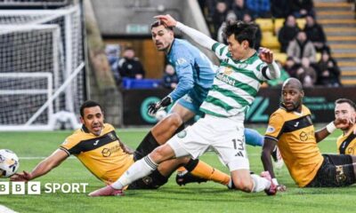 Yang scores for Celtic at Livingston