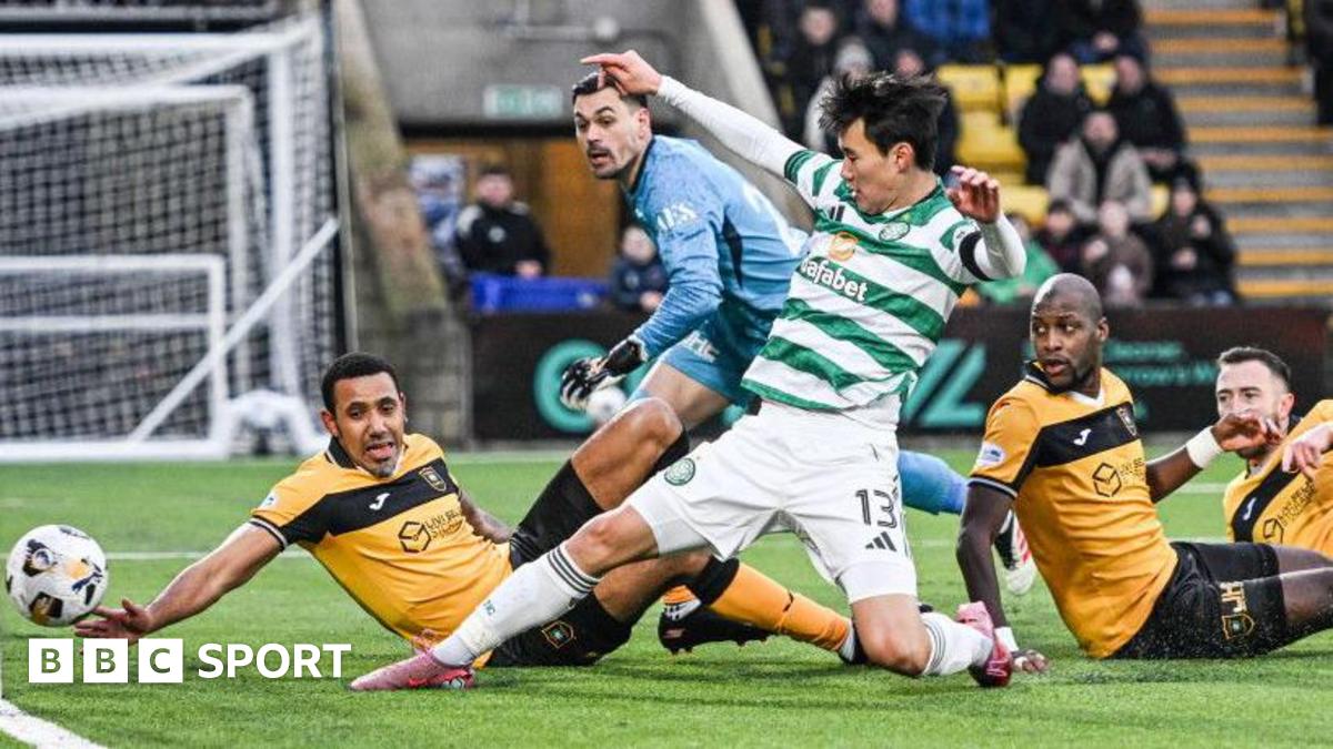 Yang scores for Celtic at Livingston
