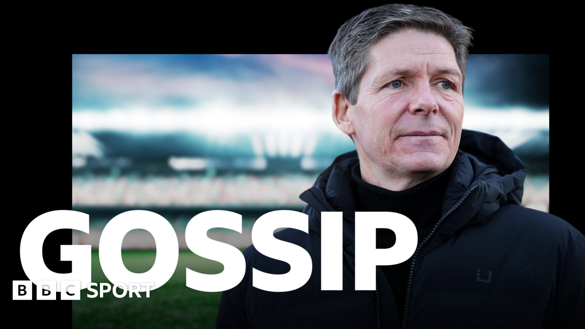 Oliver Glasner on a BBC Sport gossip template