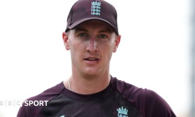 Harry Brook at training