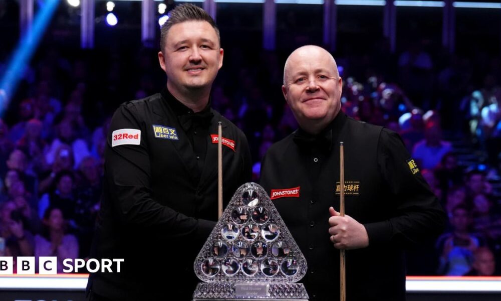 Kyren Wilson and John Higgins