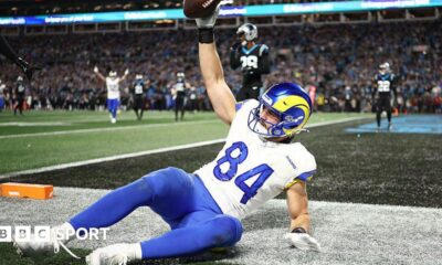 Colby Parkinson caught the winning touchdown with 38 seconds left