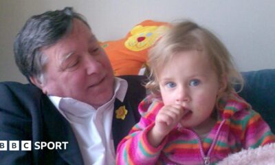 Barry John with granddaughter Anna Powell