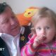 Barry John with granddaughter Anna Powell