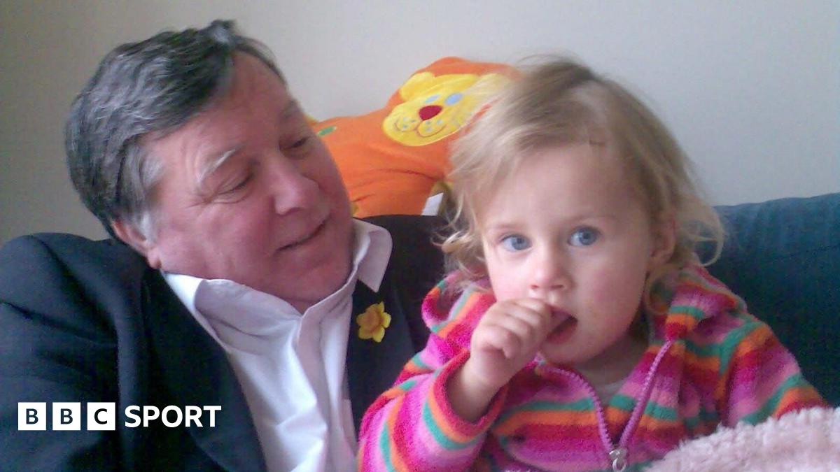 Barry John with granddaughter Anna Powell