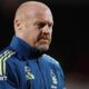 Nottingham Forest boss Sean Dyche pictured on the touchline