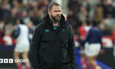 Andy Farrell in the Stade de France