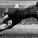 Collage of pictures from the Watney Cup 1970 - the matchday programme and action shots from the game