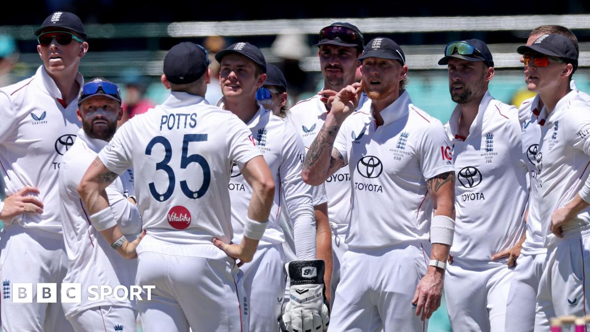 England's Ashes team in Australia