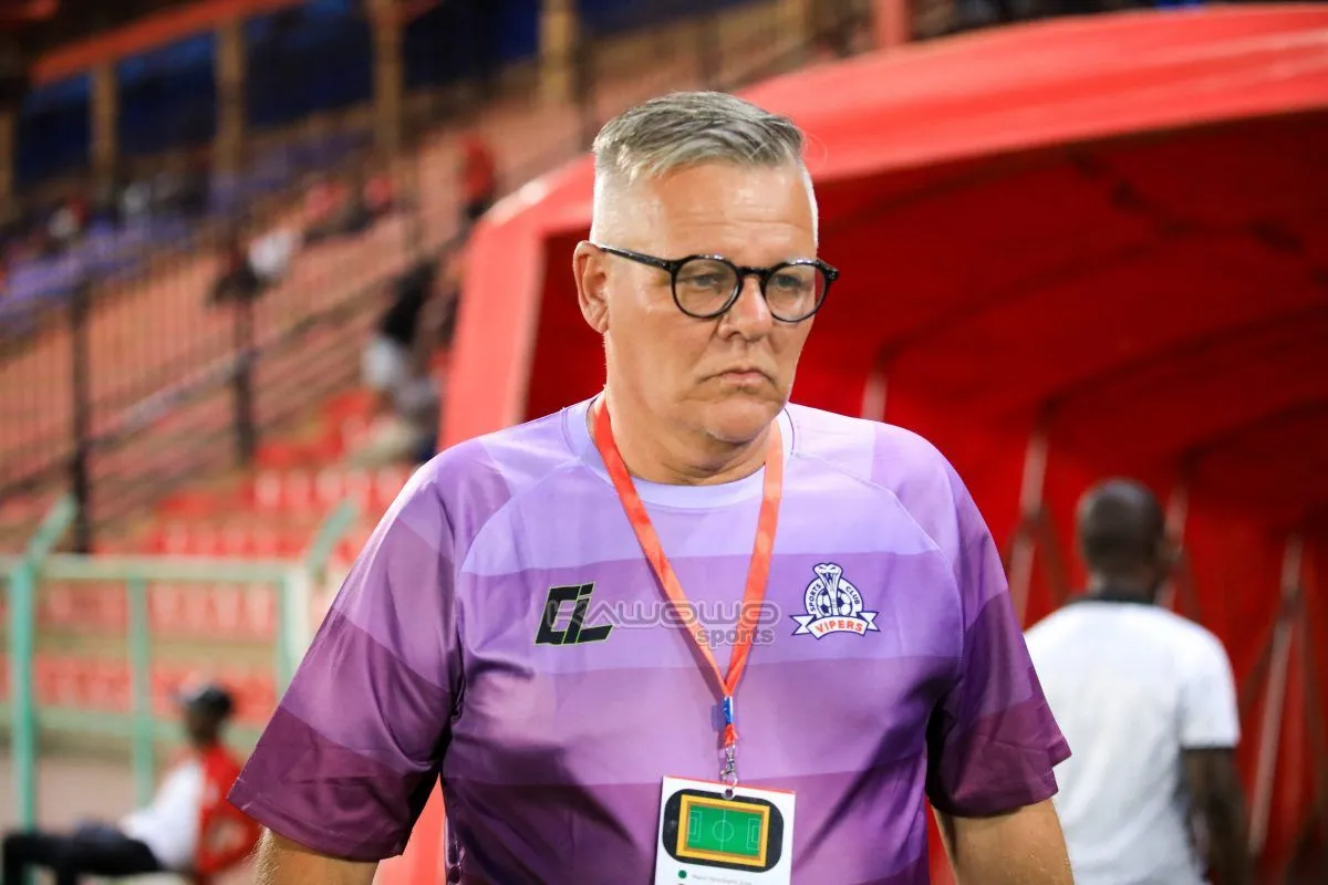 Vipers head coach Minnaert slams Villa’s high quality of soccer