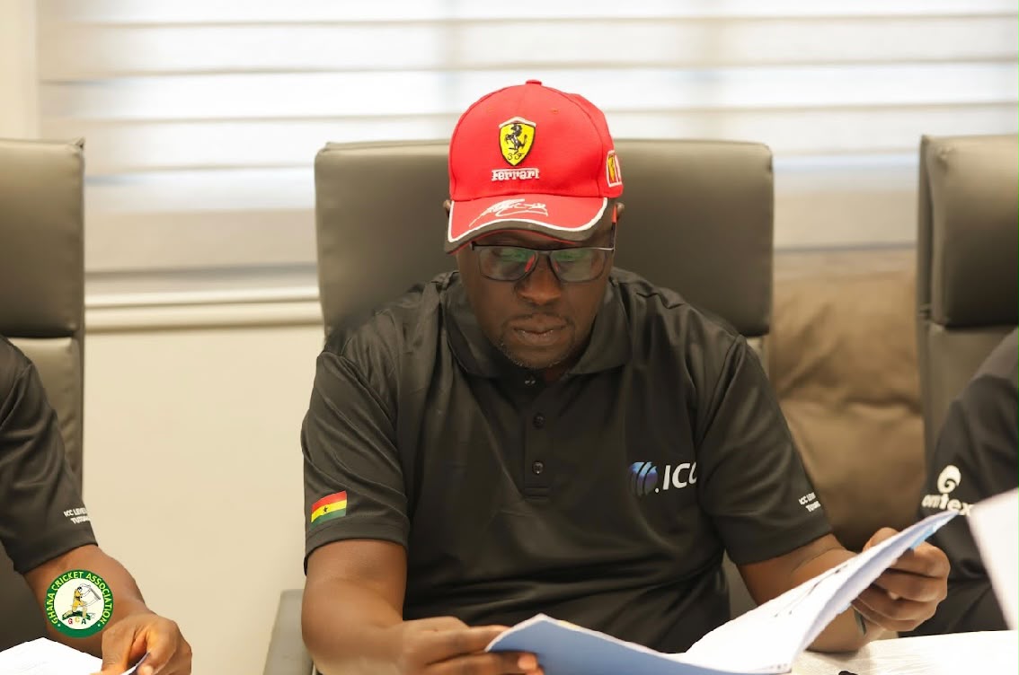 Davis Turinawe during one of the in-class sessions at the ICC Level 2 Tutors Course