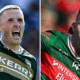 Kerry's Jason Foley and Kerry's Ryan O'Donoghue