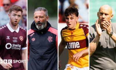 Stuart Findlay, Derek McInnes, Tom Sparrow and David Gray