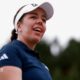 English golfer Georgia Hall during the 2026 Women's Open pro-am event
