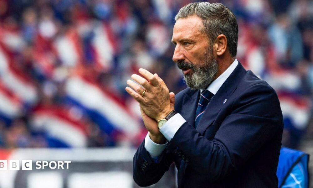 Rangers manager Derek McInnes