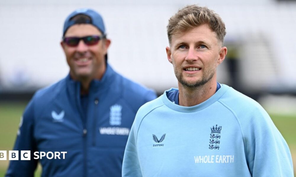 England captain Joe Root trains at Headingley
