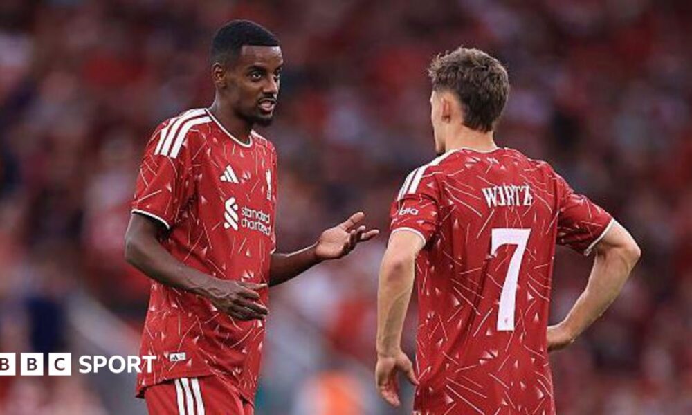 Alexander Isak and Florian Wirtz in discussions for Liverpool during pre-season