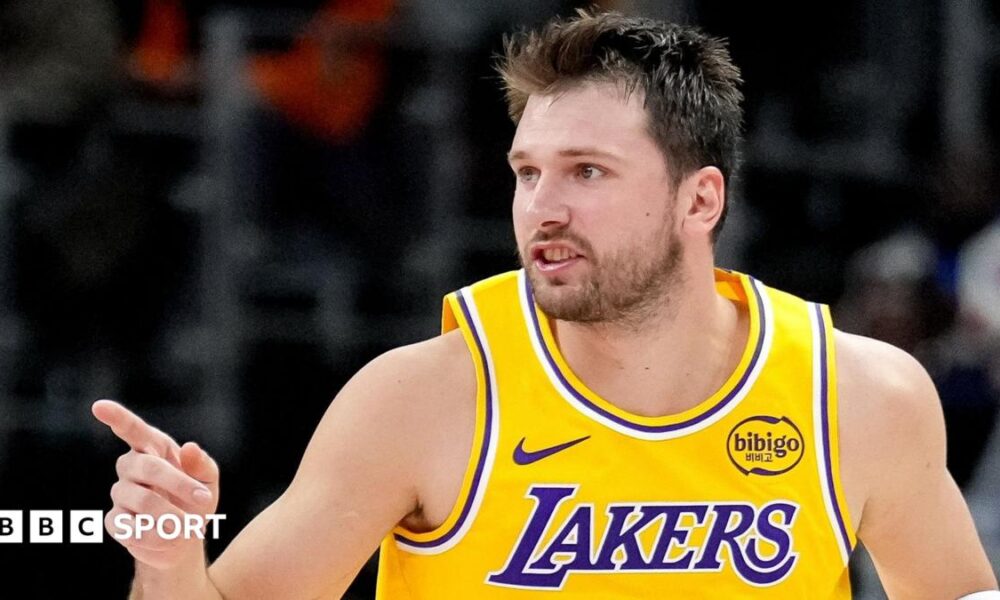LA Lakers star Luka Doncic