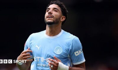 Manchester City forward Omar Marmoush