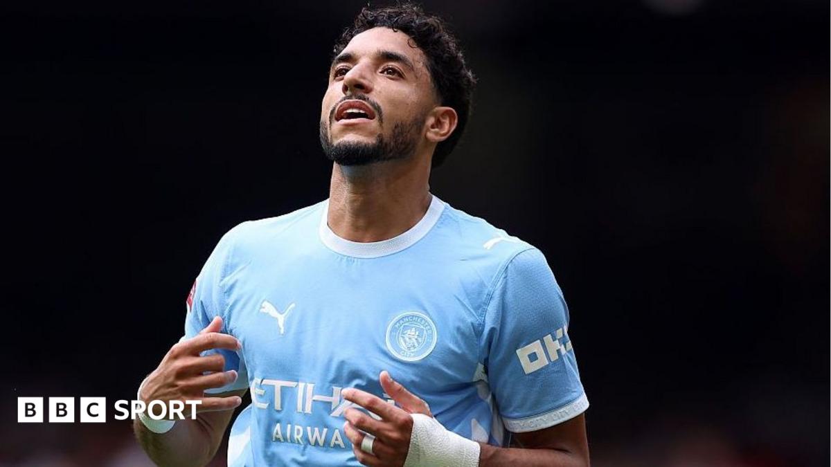 Manchester City forward Omar Marmoush