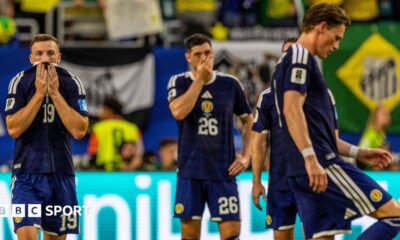 Scotland show World Cup disappointment