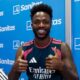 Vinicius Junior returned to Real Madrid on Monday to undergo his pre-season medical following Brazil's World Cup campaign