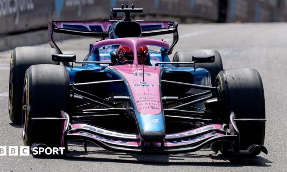 Pierre Gasly's Alpine approaches the hairpin during the 2026 Monaco Grand Prix