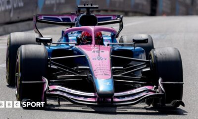 Pierre Gasly's Alpine approaches the hairpin during the 2026 Monaco Grand Prix
