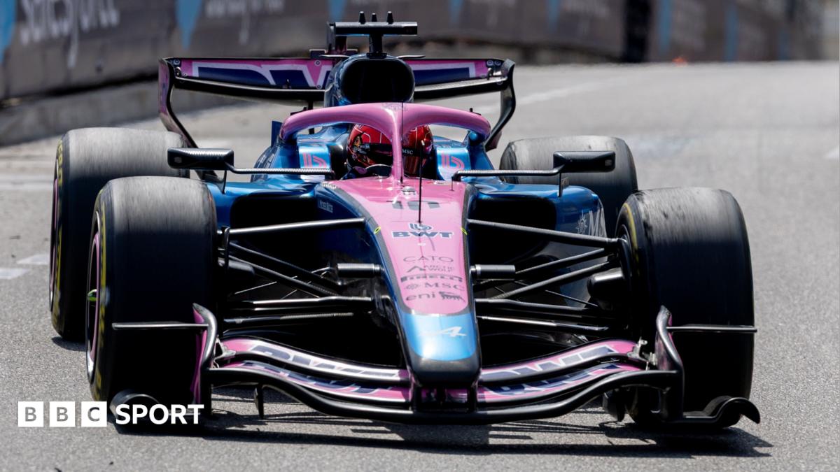 Pierre Gasly's Alpine approaches the hairpin during the 2026 Monaco Grand Prix