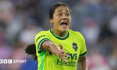 Washington Spirit's Rebeca Bernal in action