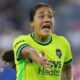 Washington Spirit's Rebeca Bernal in action